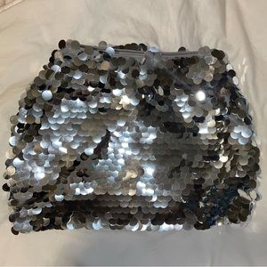 NWT: Endless Rose Large Sequin Mini Skirt
